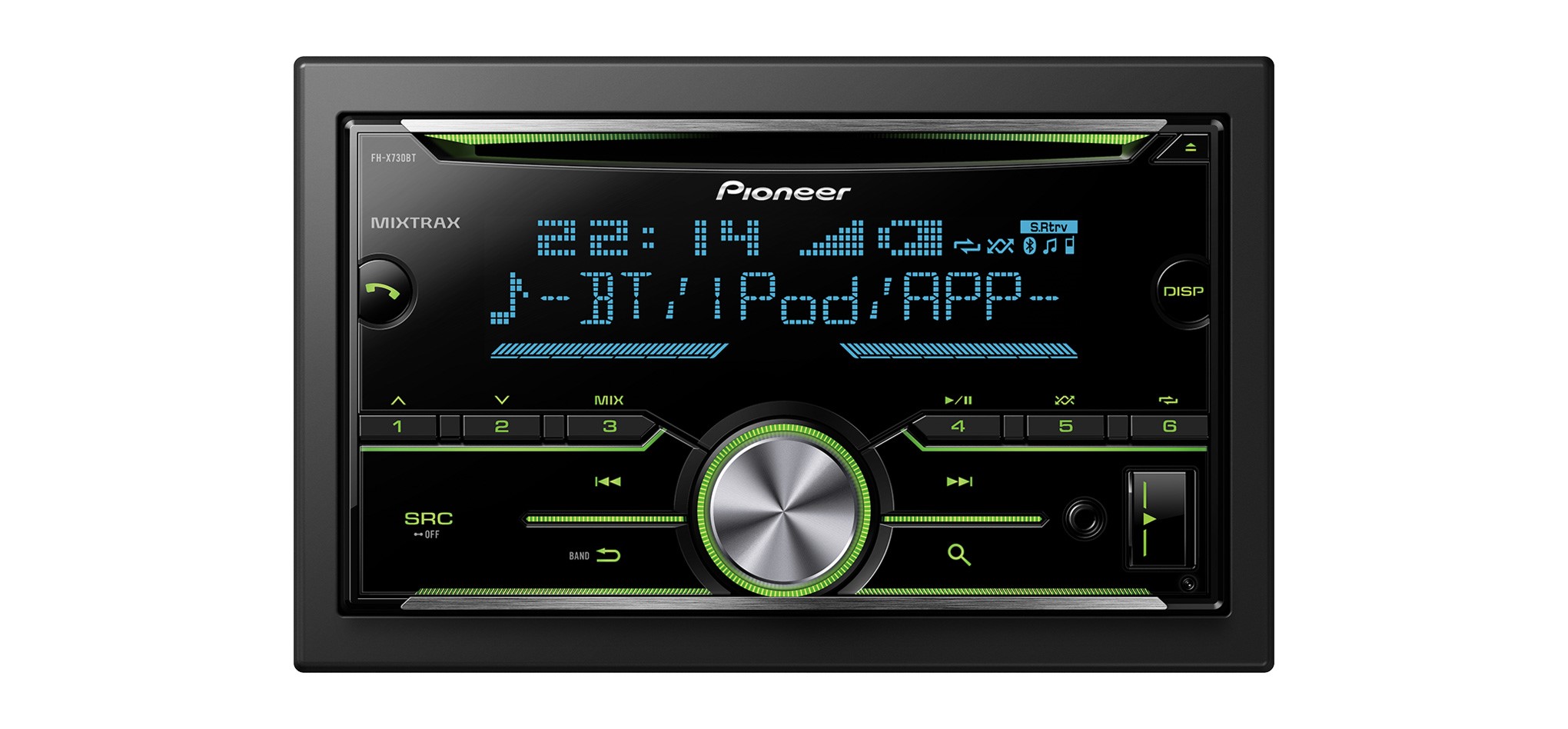 Pioneer FH-X730BT Receiver 2-DIN bij Automat